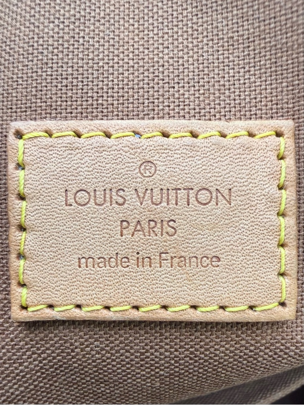 LOUIS VUITTON 1854 PARIS LOCKIT Vertical Bag w/ All Accessories • Made in FRANCE - Picture 15 of 16